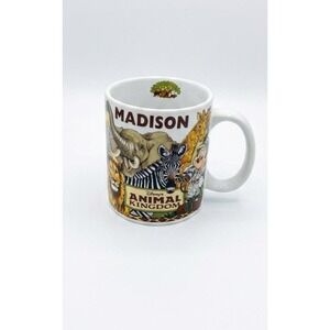 Disney Animal Kingdom Madison Personalized Safari Mickey Mouse 11 Oz Coffee Mug